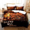 Movie Silent Hill Bedding Set Single Twin Full Queen King Size Bed Set Aldult Kid Bedroom 7 - Silent Hill Merch