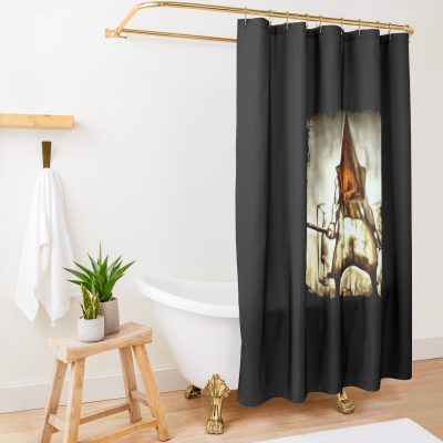 Triangle Thing Shower Curtain Official Silent Hill Merch