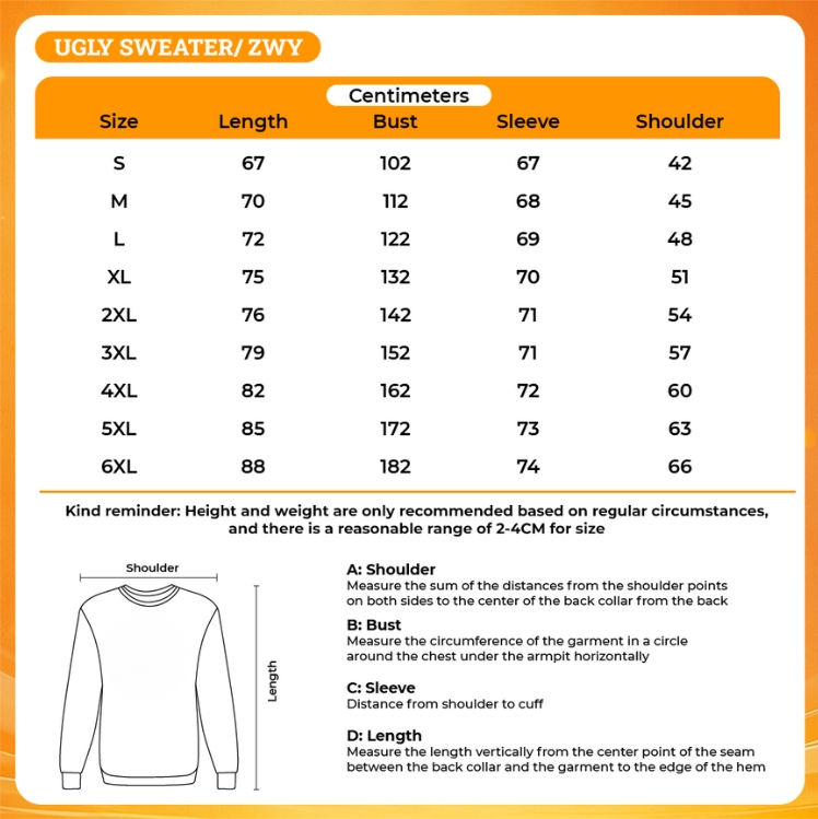 3D UGLY SWEATER - Silent Hill Merch